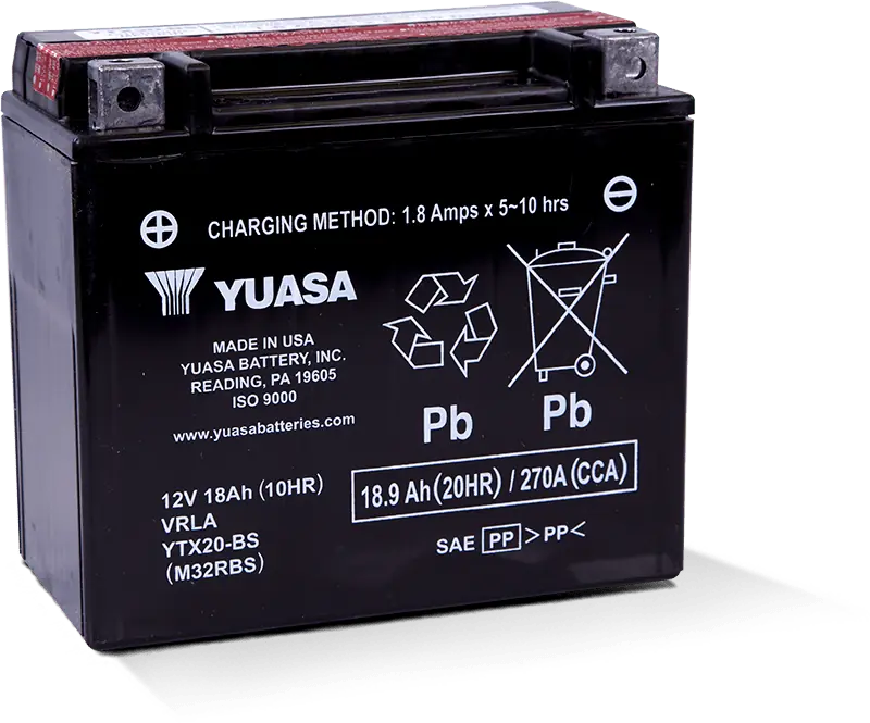 Yuasa Battery YTX20-BS