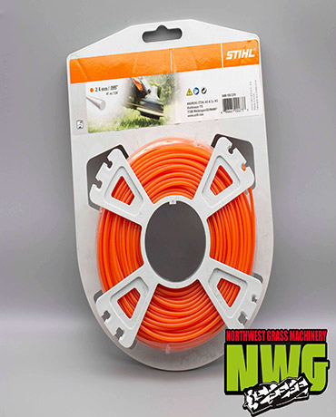 Strimmer Line 14m x 2.4mm Round Orange