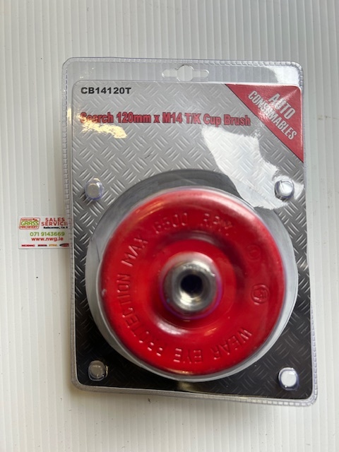 Cup Brush Twist Knot Wires - M14 X 120mm