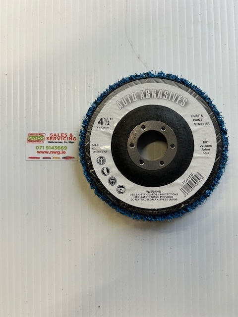 115mm Poly Disc - Blue