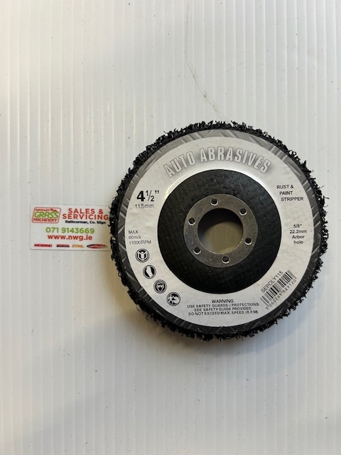 115mm Poly Disc - Grey