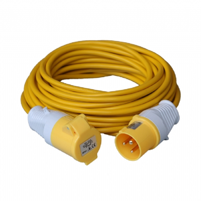 Power 110V Extension Lead Loose 14m