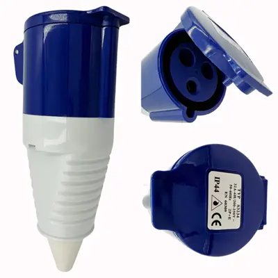 Power 240V 32A Industrial CEE Coupler