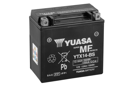 [YTX14-BS] Yuasa Battery YTX14BS