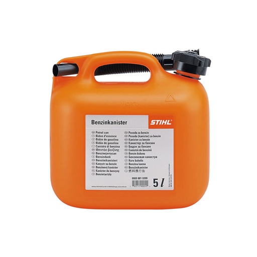 [0000 881 0200] Stihl Fuel Can 5 Ltr Orange