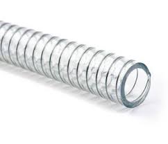 [B02052] Transparent Hose With Steel 1"