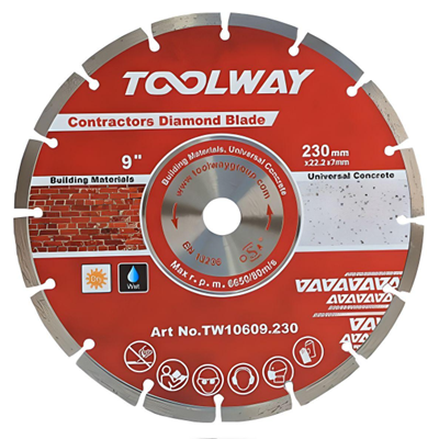 [TW10609.115] Toolway 115 X 22mm Contractors Diamond Blade