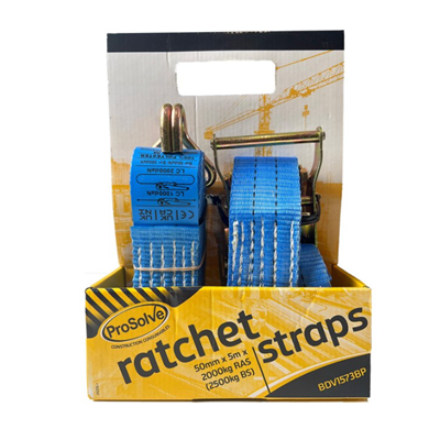 [BDV1573BP] Prosolve Ratchet Strap 5m x 2T (D)