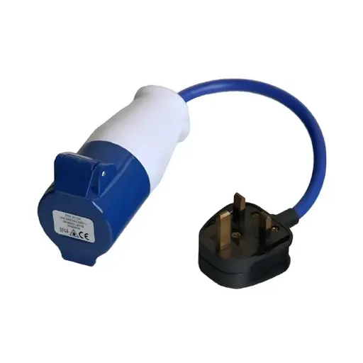[RHA03] Power 35cm Fly Lead 1.5sq 240V Plug to 16A Socket
